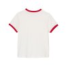 THE MARC LOGO RINGER FEMME TEE
